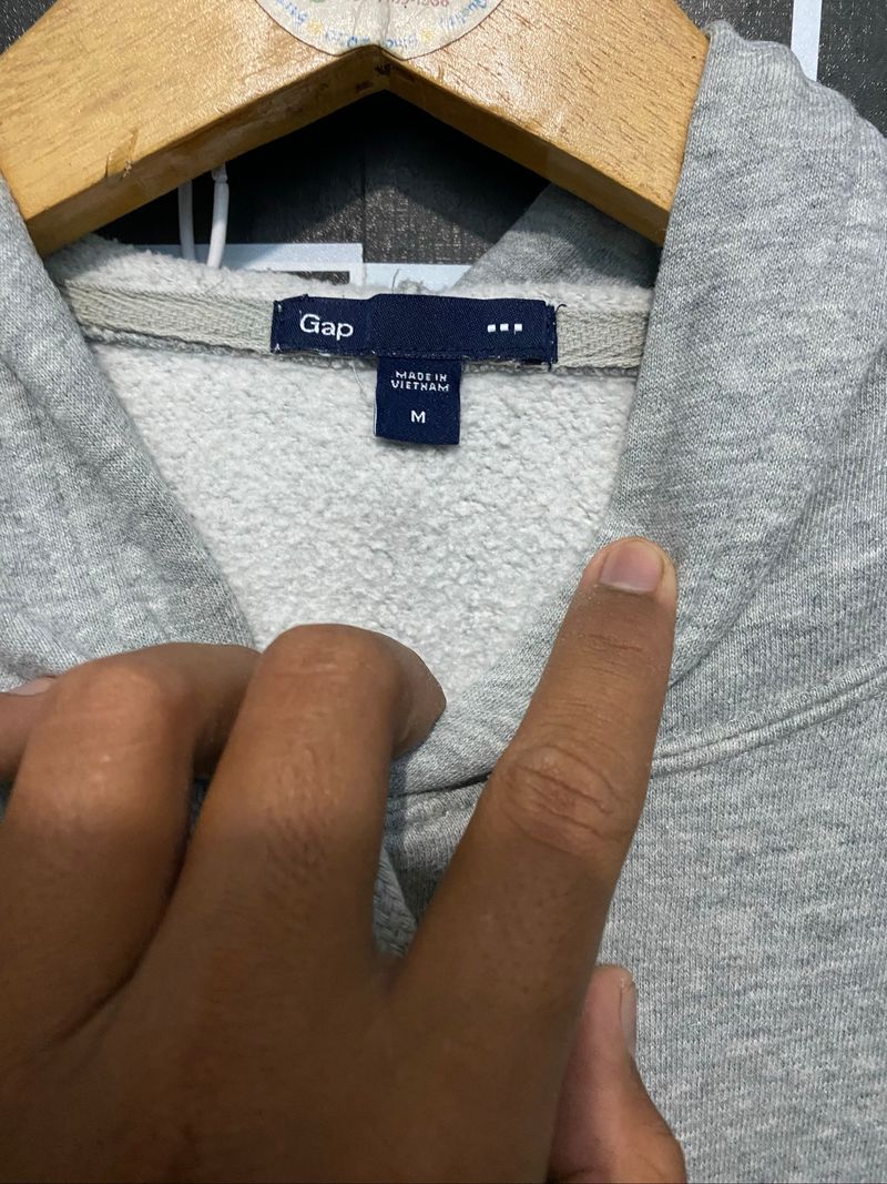 Hoodie GAP big logo grey, foto 4
