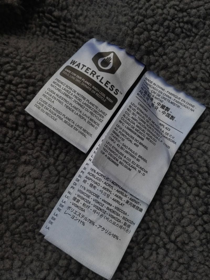 Levis sherpa jacket, foto 7