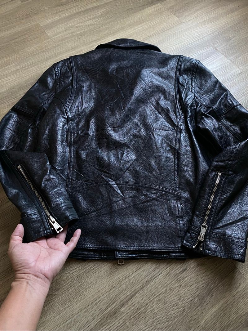 RAMONES LEATHER JACKET | ROCKSTAR | BIKERS, foto 8