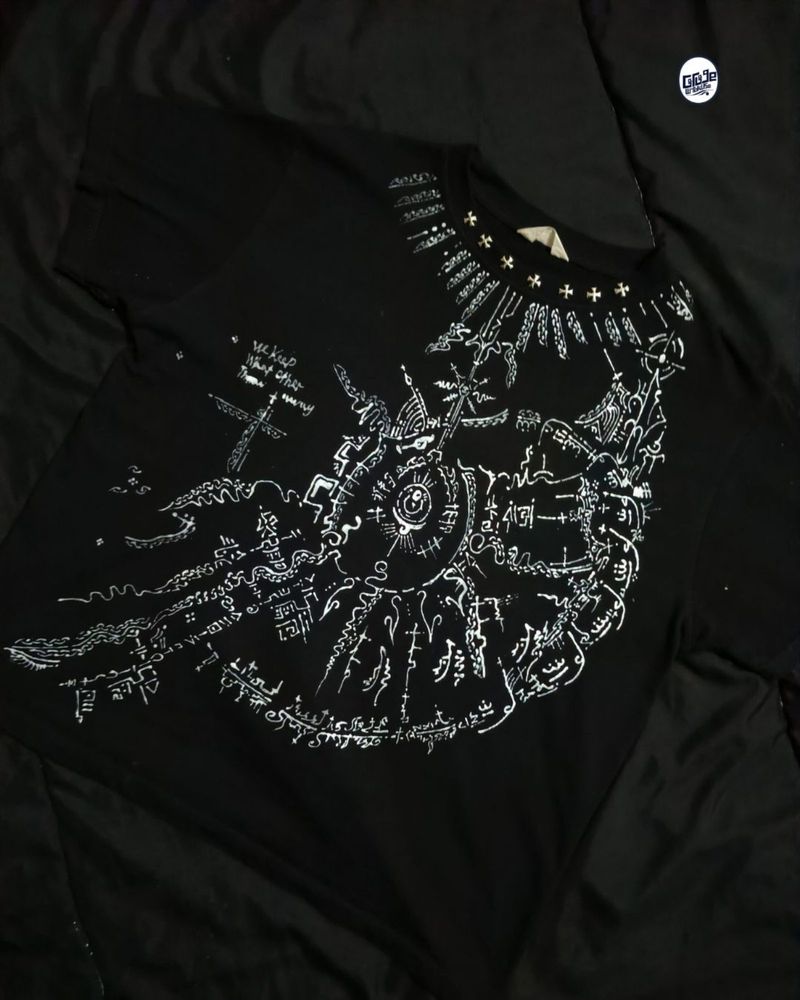 T-shirt Handpainted, foto 4