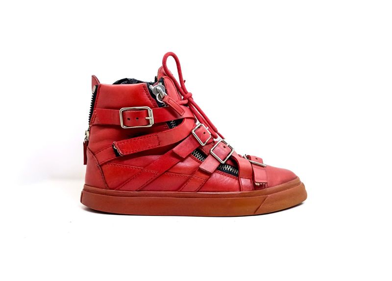 GIUSEPPE Zanotti multiple strap high-top sneakers, foto 3