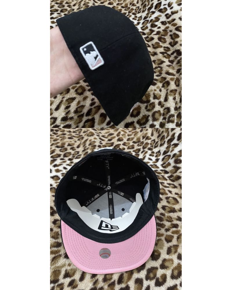 Black Pink MLB Fitted Cap Hatchback + box, foto 2