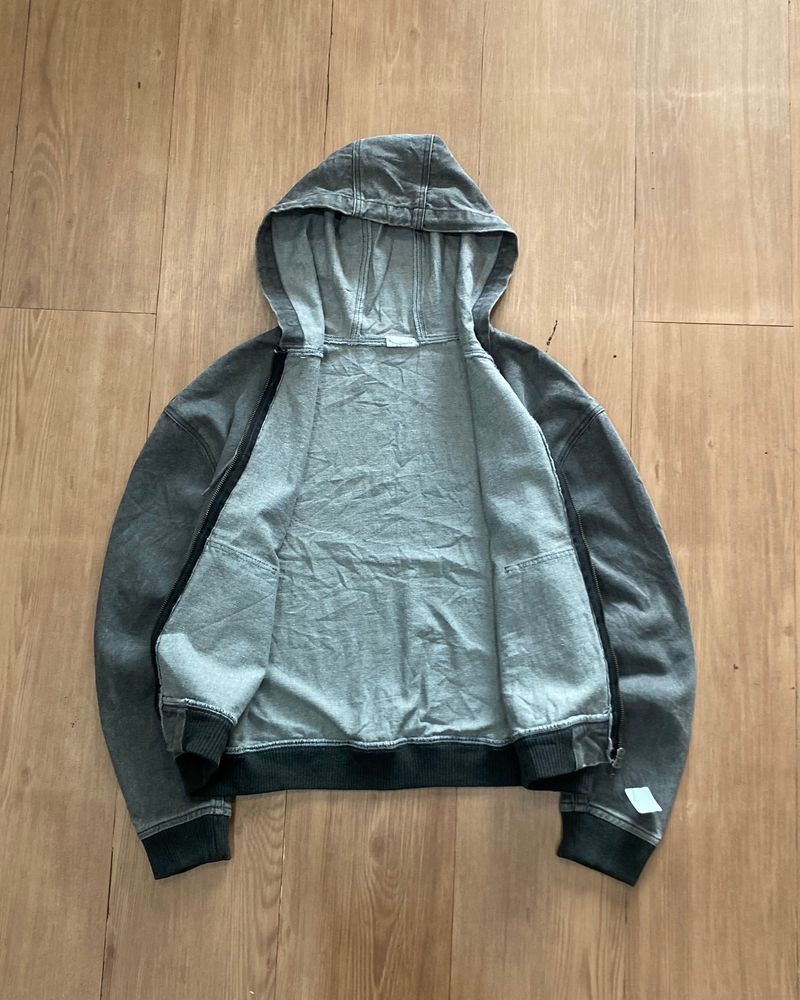 ACTIVE WASHED HOODED BOXY JACKET Y2K VIBES, foto 5