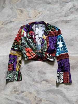 BNWT Cropped ZARA BLOUSE