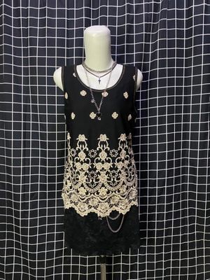 y2k embroidery tank top