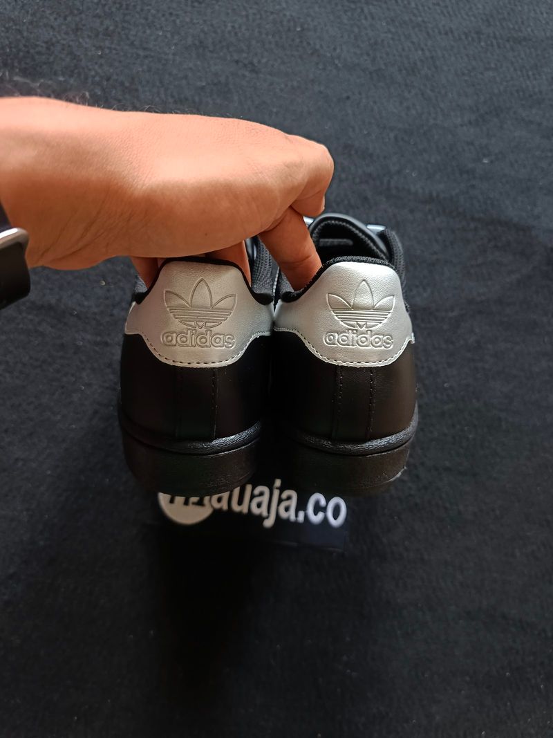 Adidas Superstar Black Silver, foto 5