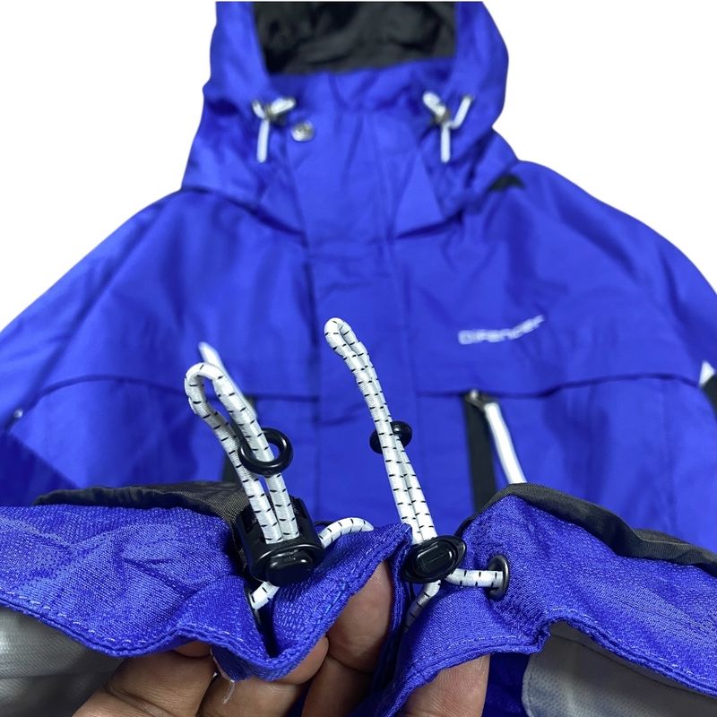 Streetwear Gorpcore Windbreaker Pria blue, foto 4