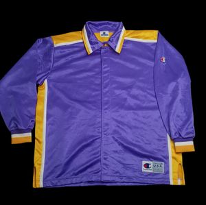 Vintage Champion Court Jacket LA Lakers Colorway
