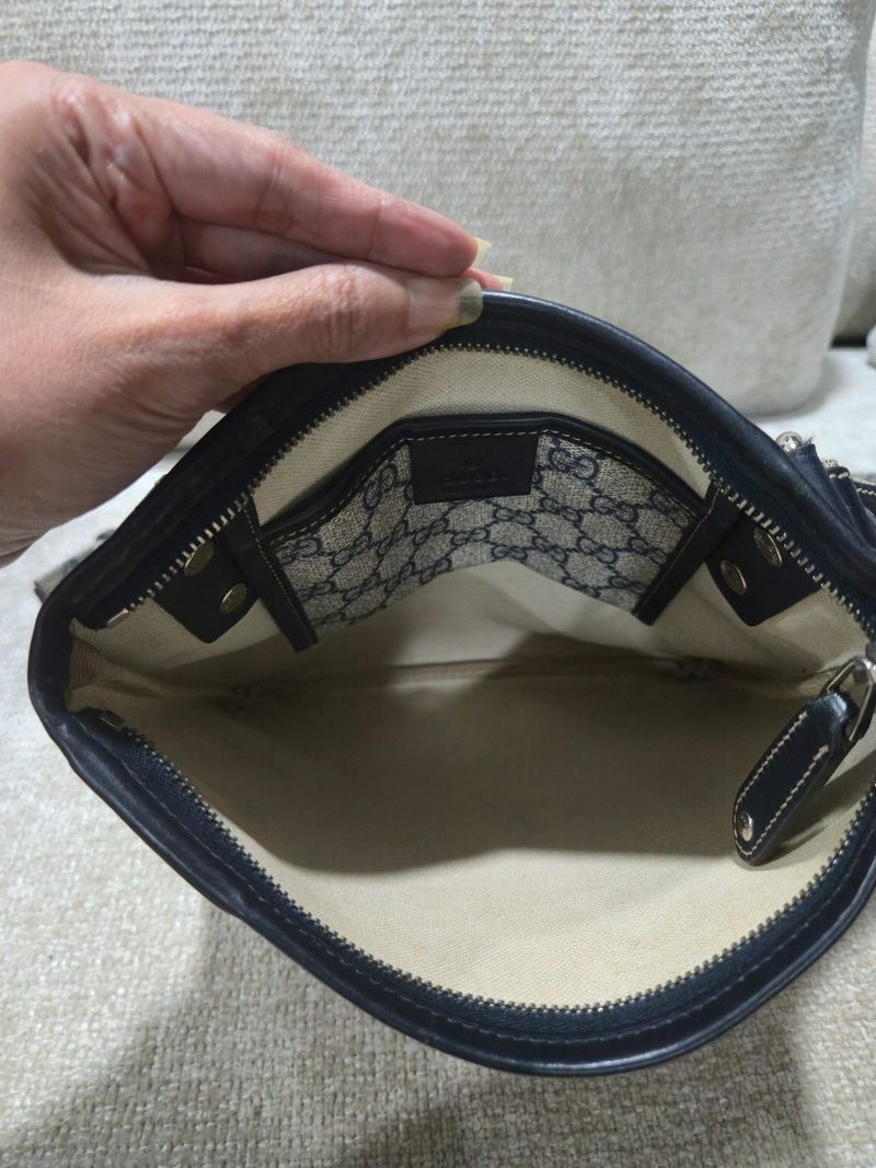 Gucci coated canvas monogram bag, foto 10