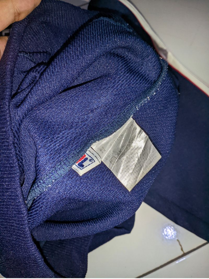 Fila Casual Sweater Pria navy, foto 3
