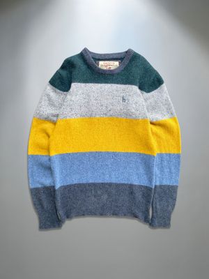 HAZZYS Knit Sweater Stripe Premium
