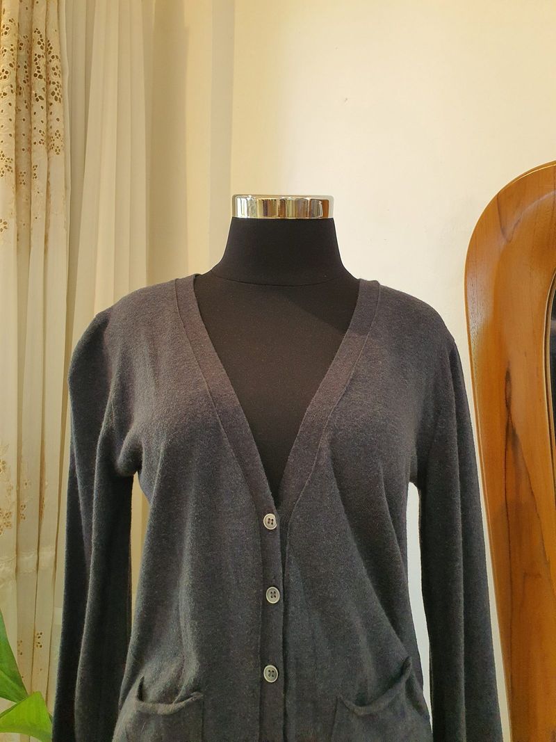 CARDIGAN RAJUT ABU TUA, foto 3