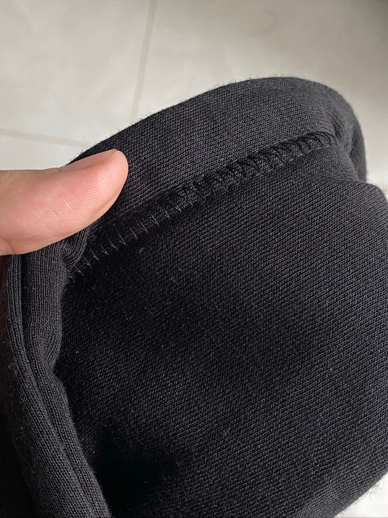 Double Zipper Boxy Oversized Hoodie Basic, foto 4
