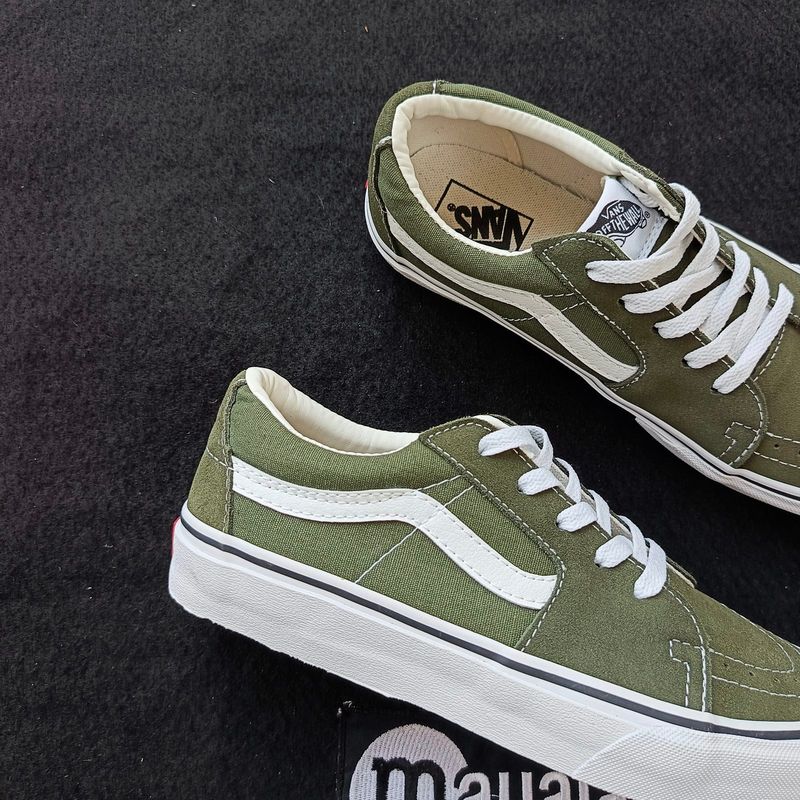 Vans SK8-Low Dark Green Zaitun, foto 2