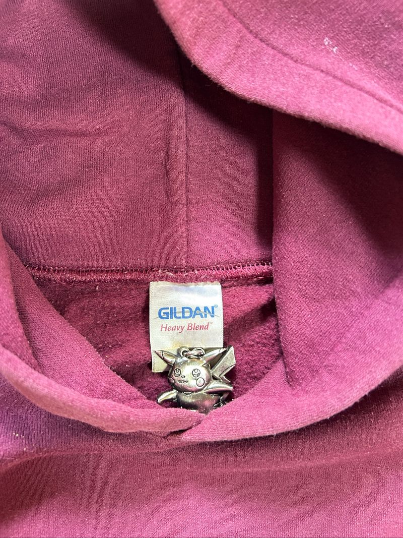 00’s HARVARD HOODIE MAROON, foto 3