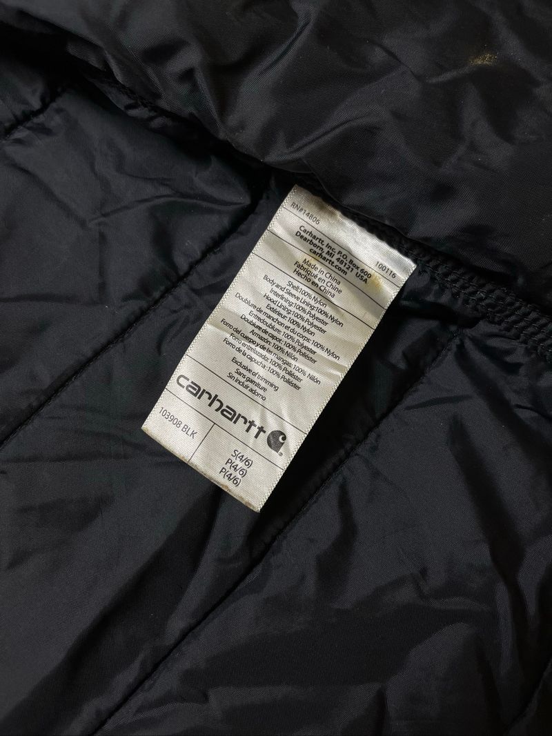 Carhartt Utility Coat Jacket 103908 BLK, foto 10