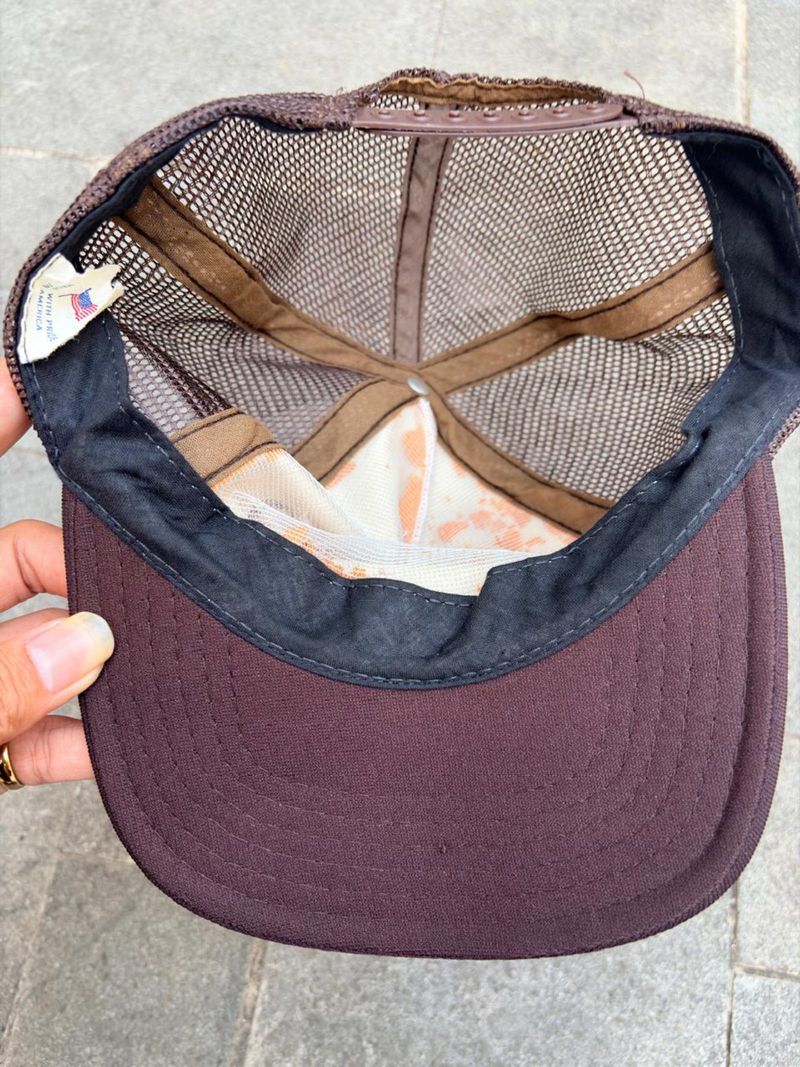 Vintage trucker hat made in usa, foto 4
