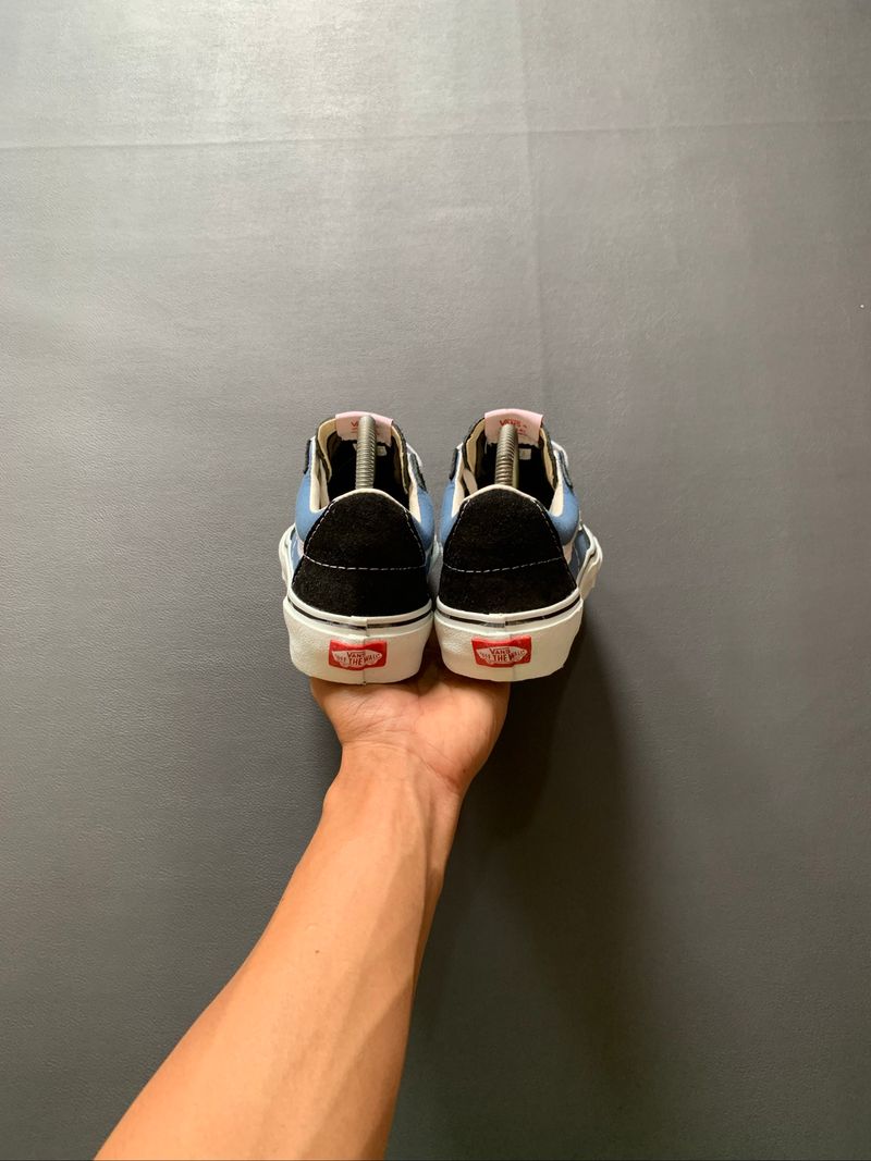Vans Sk8 Low Black Navy White, foto 4