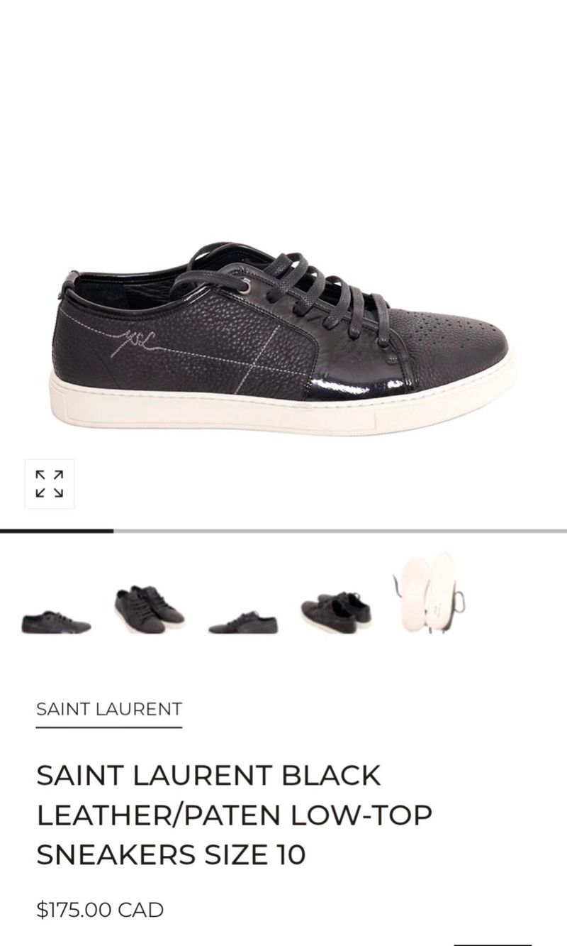 Saint Laurent Low-Top sneakers, foto 9