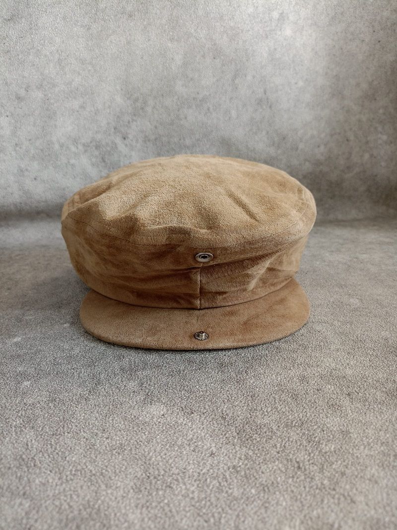 Country Gentleman Flatcap Driver Cap Suede, foto 6
