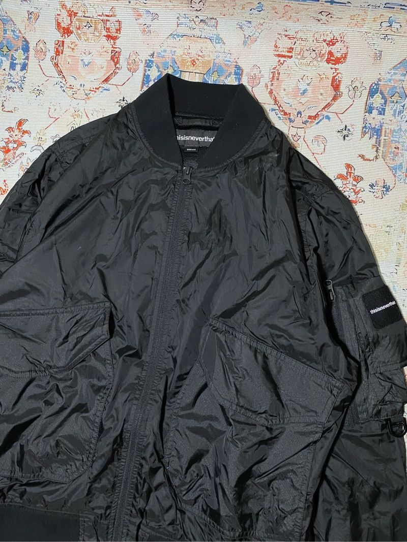 thisisneverthat Casual Sweatshirt Pria black, foto 3