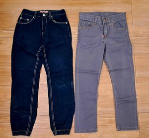 Celana Panjang jeans 2nd red dan HM (dpt 2pcs)