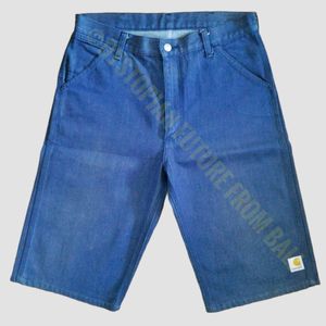 Vintage Carhartt Denim Jeans Short Pants Jorts
