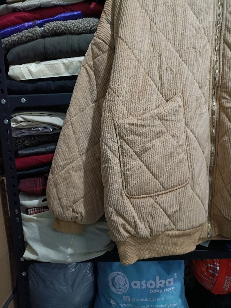 Pianpian Oversized Corduroy Puffer Jacket, foto 5