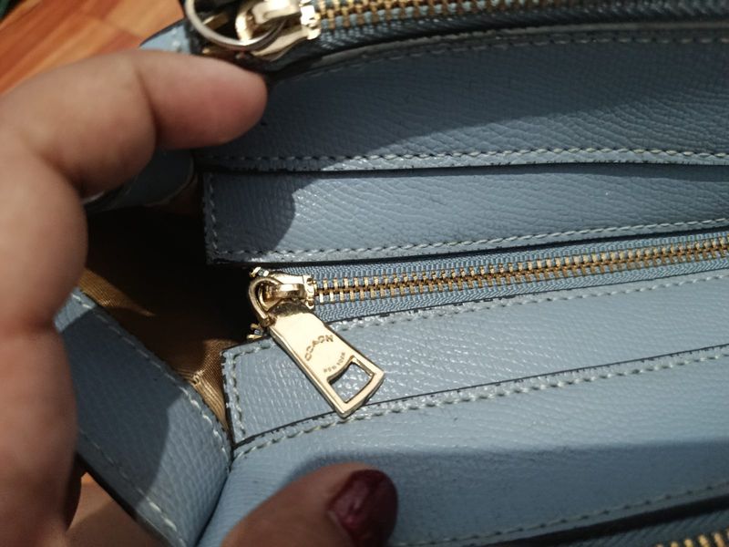 Coach Hand Bag Light Blue, foto 6
