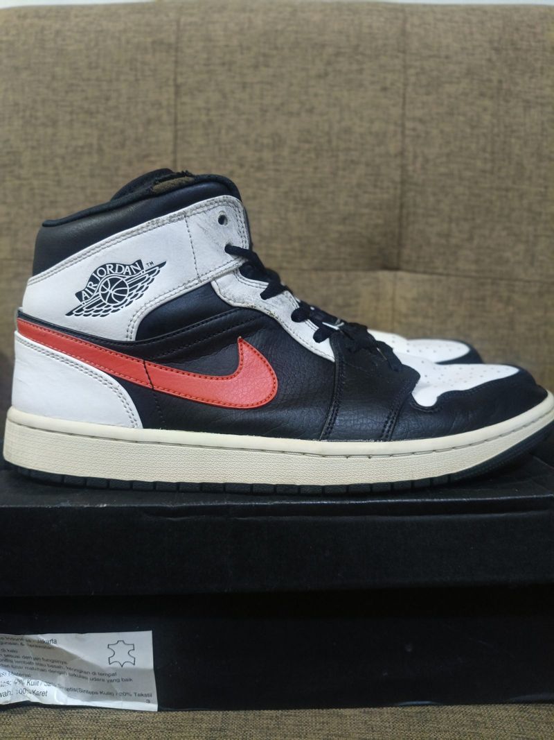 Nike air jordan 1 mid chile red, foto 2