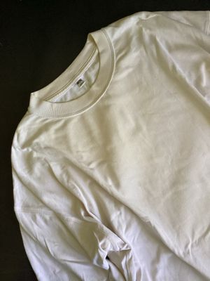 Uniqlo Casual Sweatshirt Wanita cream