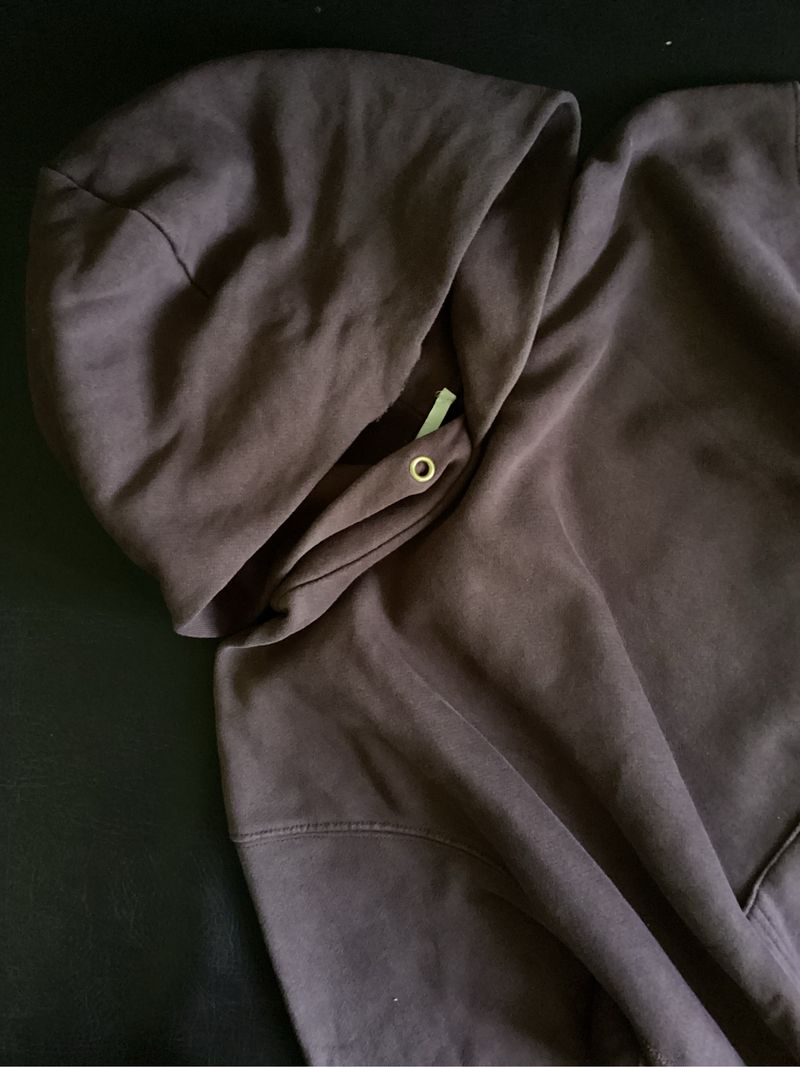 Sweather Hoodie Basic Gv Brown Dark Casual, foto 2