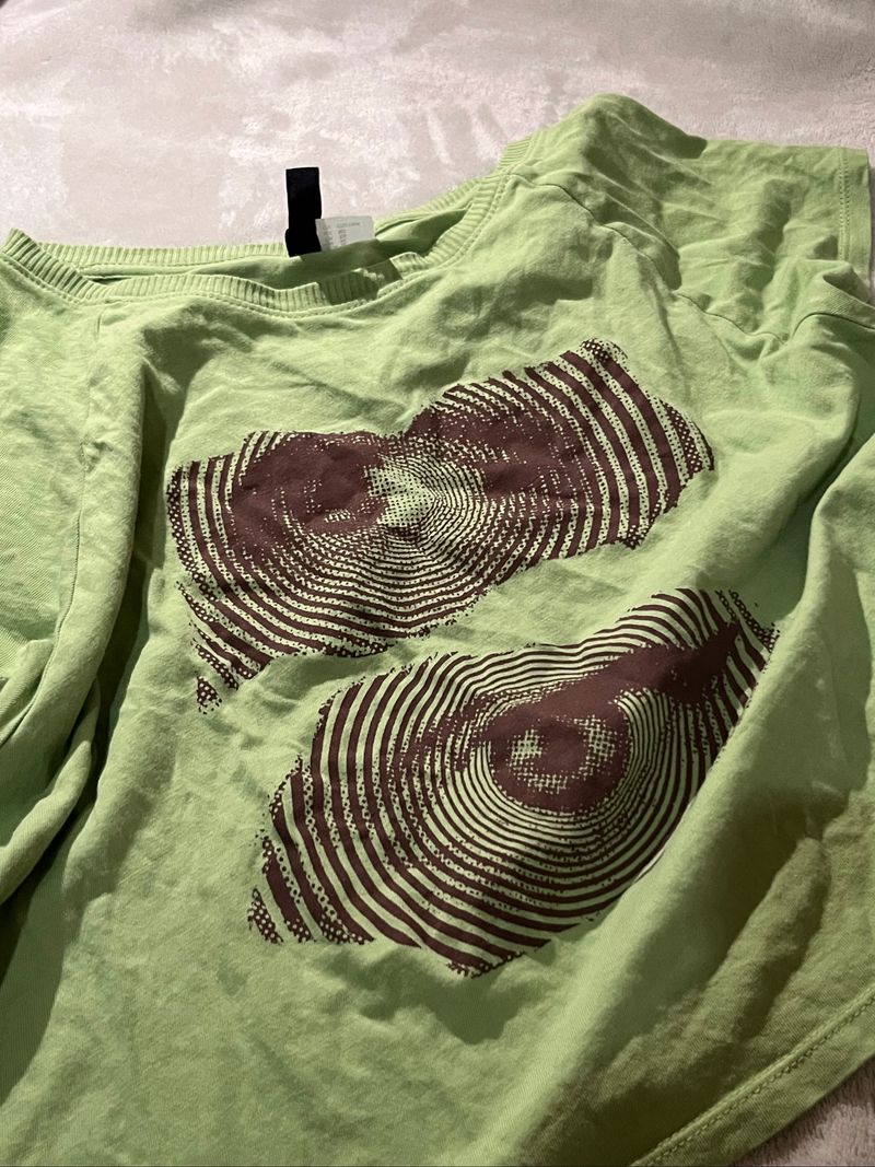 H&M Green Eye Baby Tee, foto 3