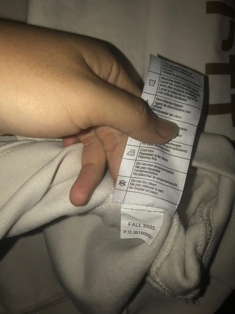 Carhartt Spellout Maltwhite, foto 4