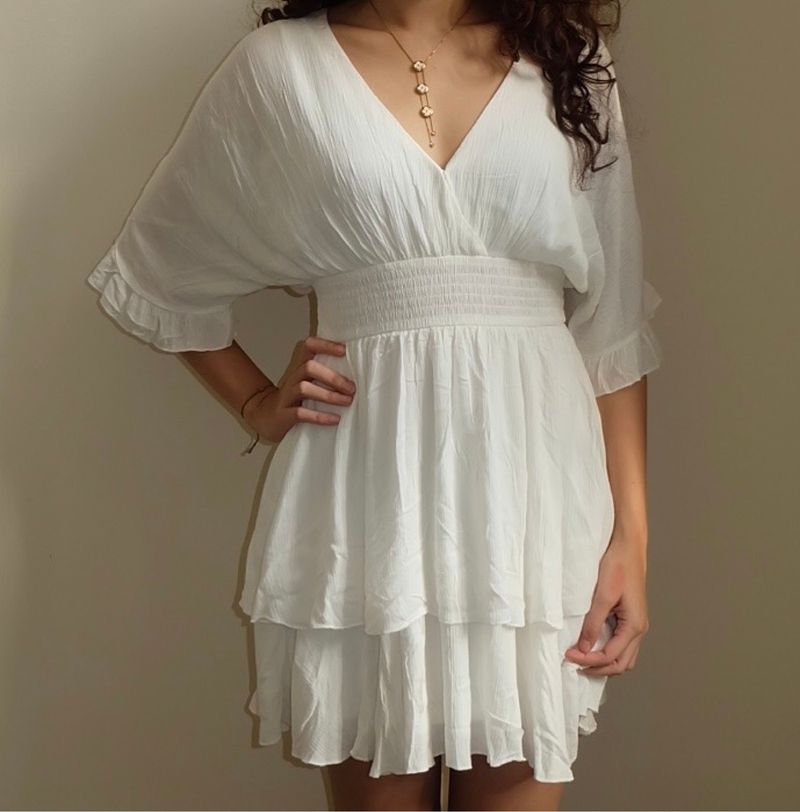 amisu v neck dress, foto 2