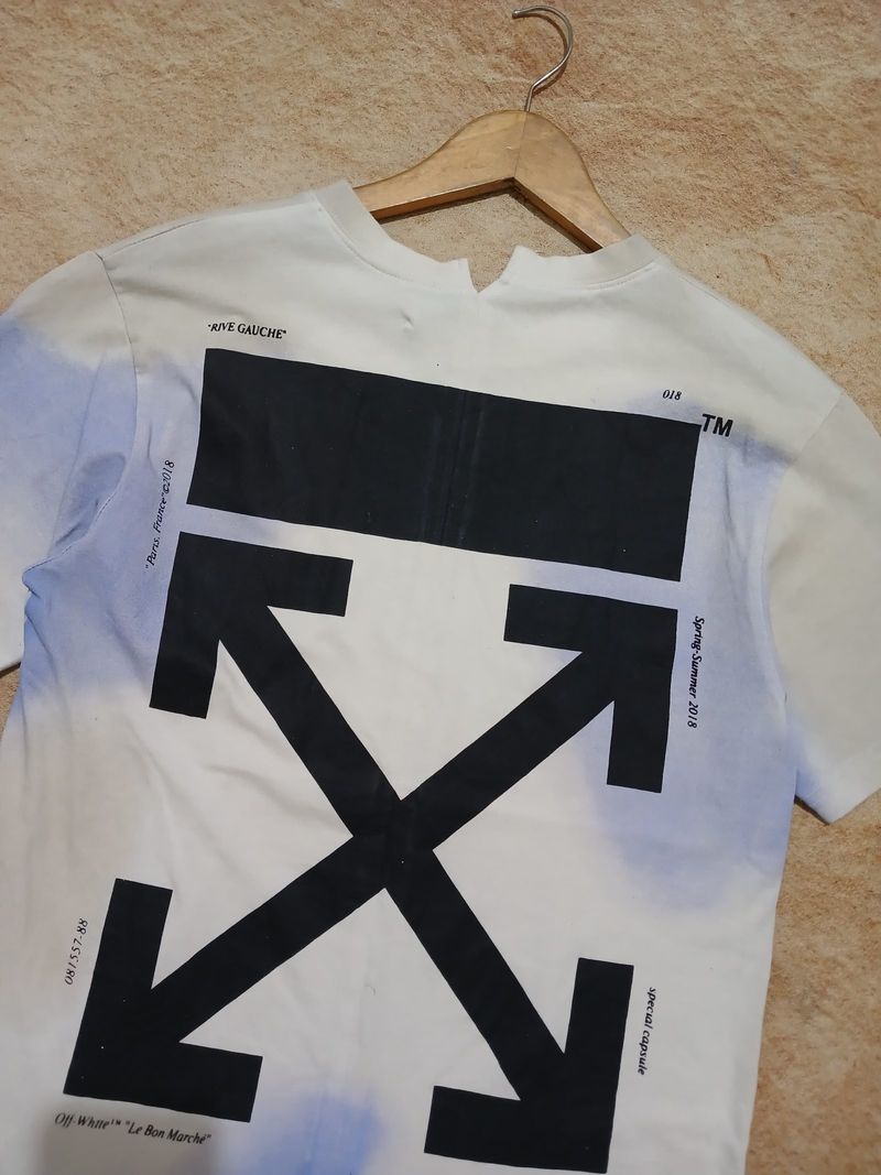 Tshirt off white second thrift, foto 3