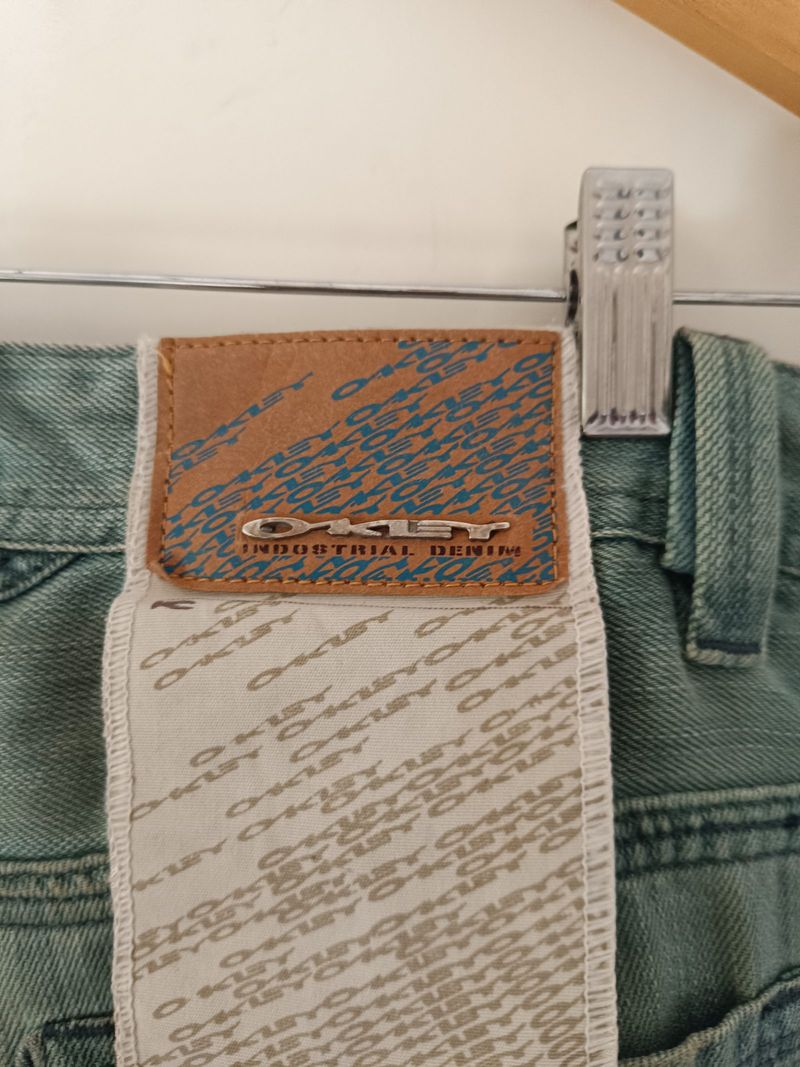 celana jeans oakley small logo back pocket, foto 10