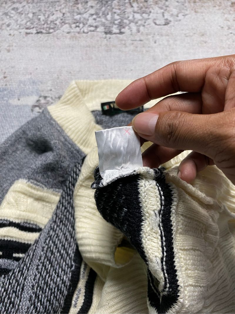 VIESTENI 3D PATTERN KNIT SWEATER, foto 6