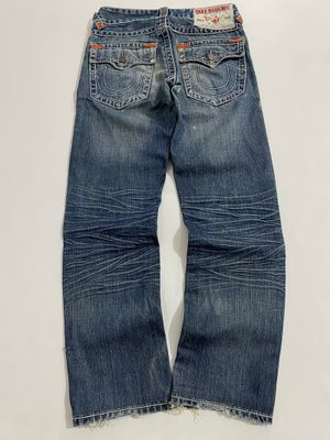True relegion wash regular like hight rise long pants jeans