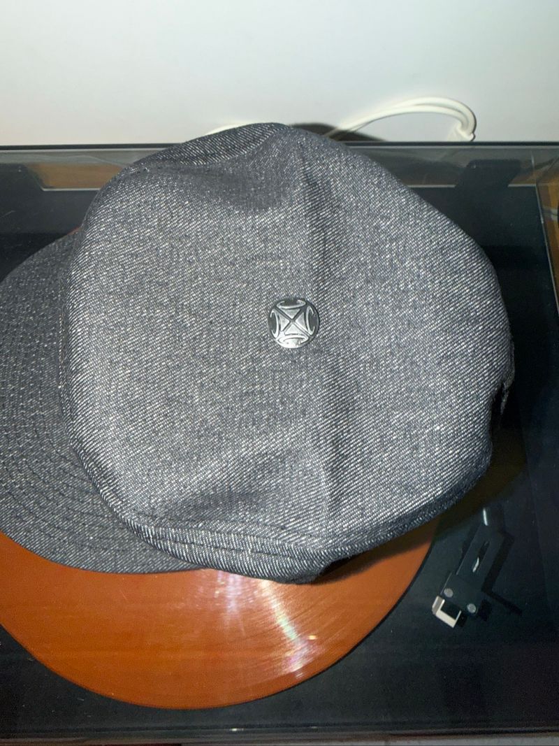 Chrome Hearts–Inspired 5 Panel Cap | Embroidered Cross Flat, foto 3