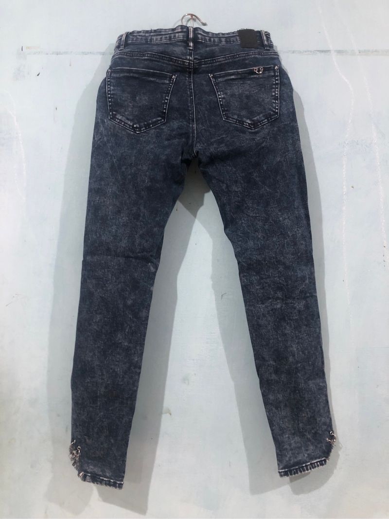 Stradivarius straight ripped jeans, foto 2