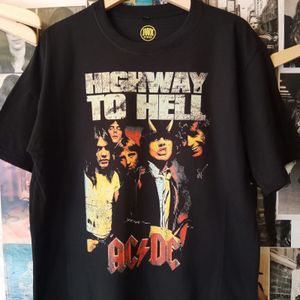 ACDC Highway To Hell Hard Rock Band Unisex T-shirt