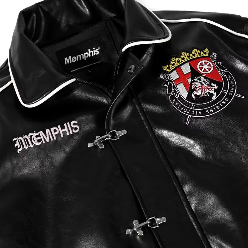 Clasp Leather Jacket - CHARLES (Rare Edition), foto 3