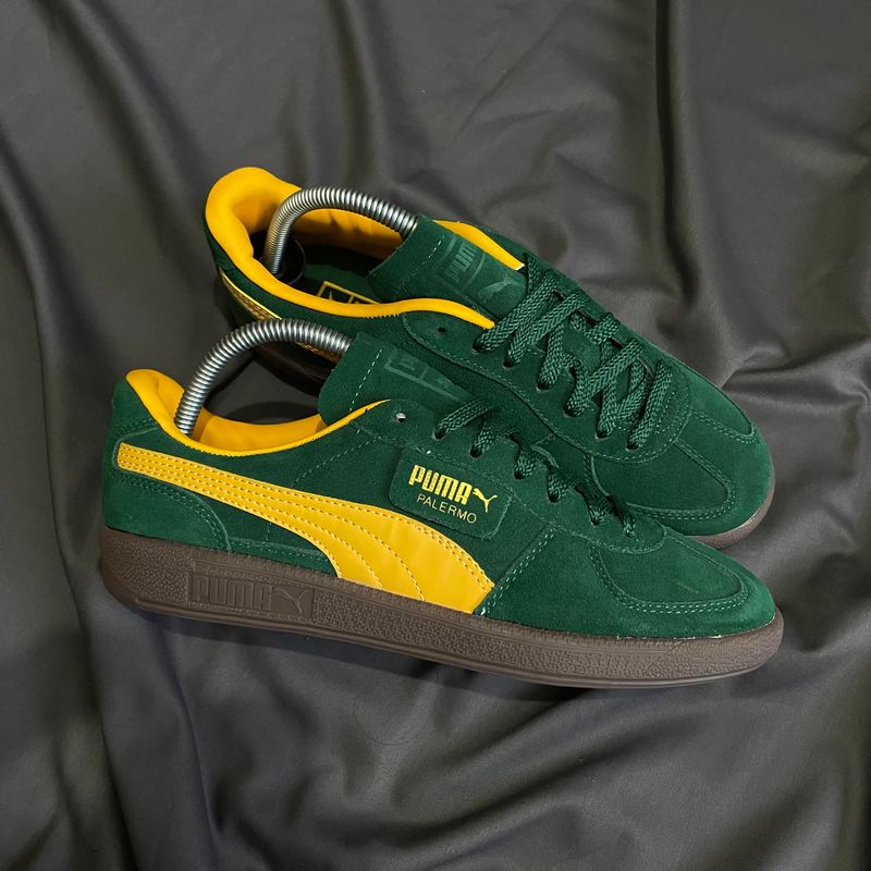 Puma Gorpcore Casual Sneakers Pria green yellow, foto 2