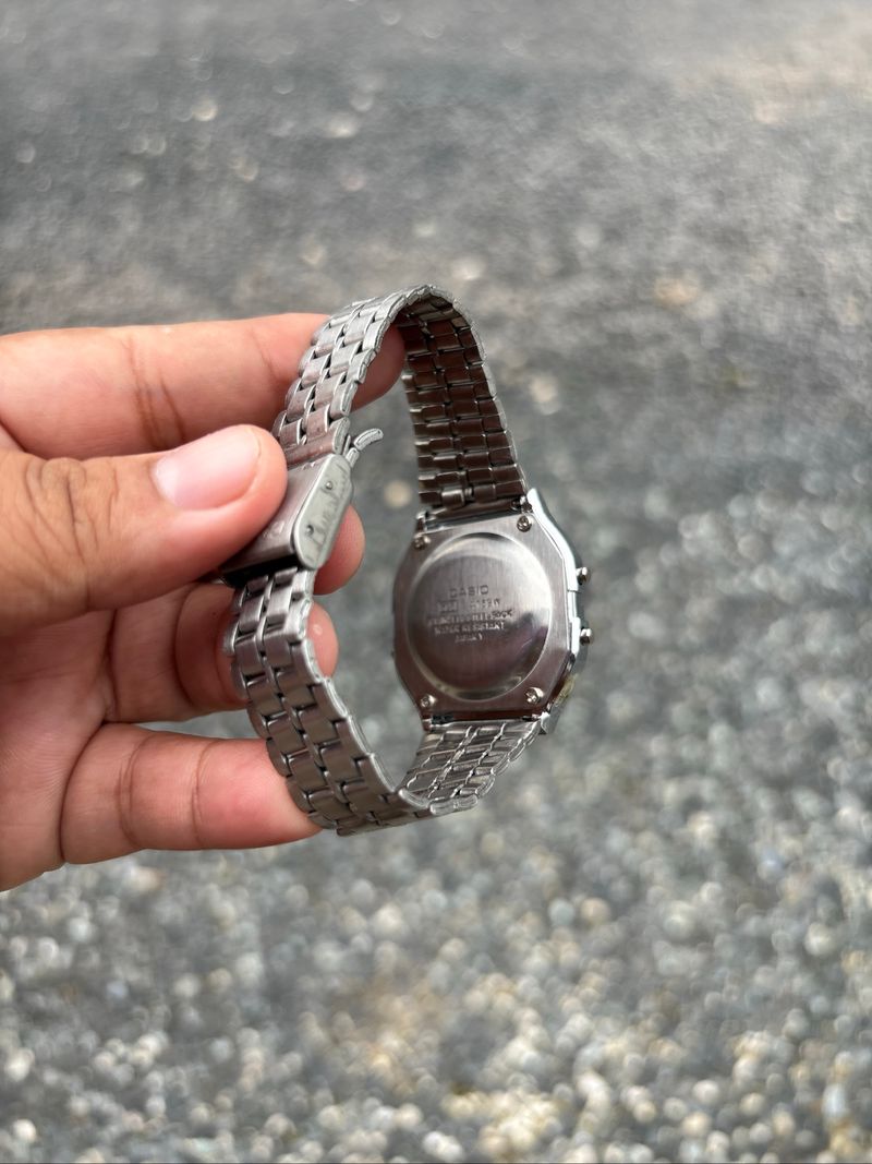 JAM CASIO A159W SILVER, foto 7