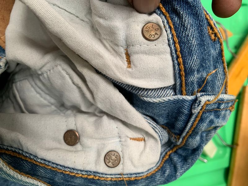 Vintage Levi's 501 Made in USA, foto 8