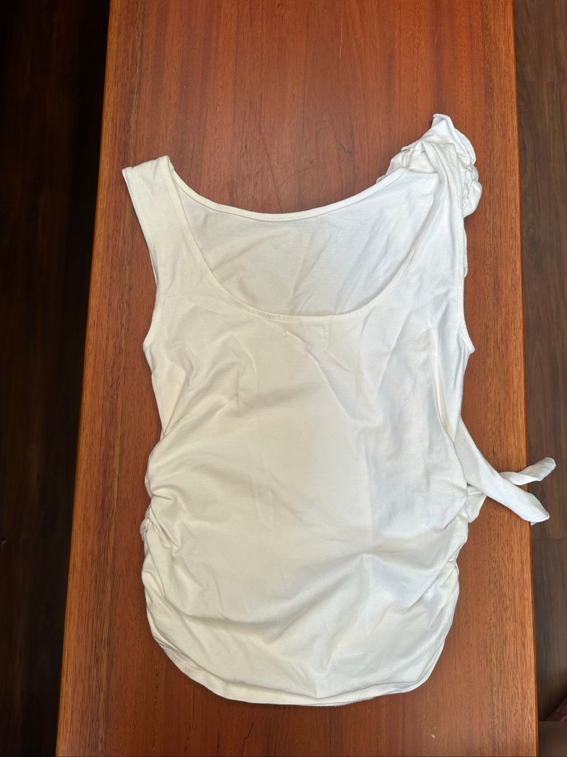 White flower top, foto 3