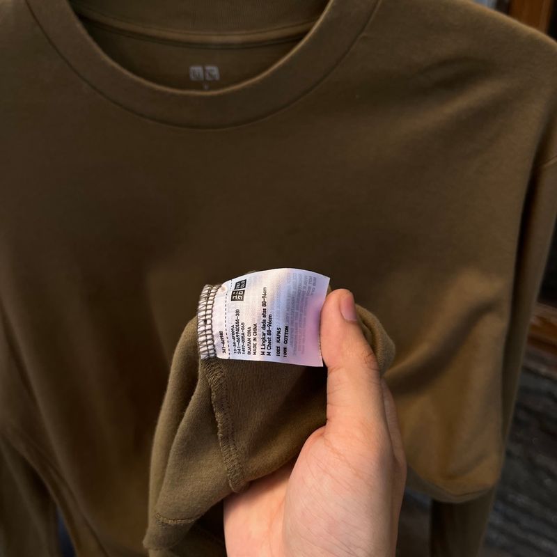 Uniqlo Longsleeve Tshirt, foto 3