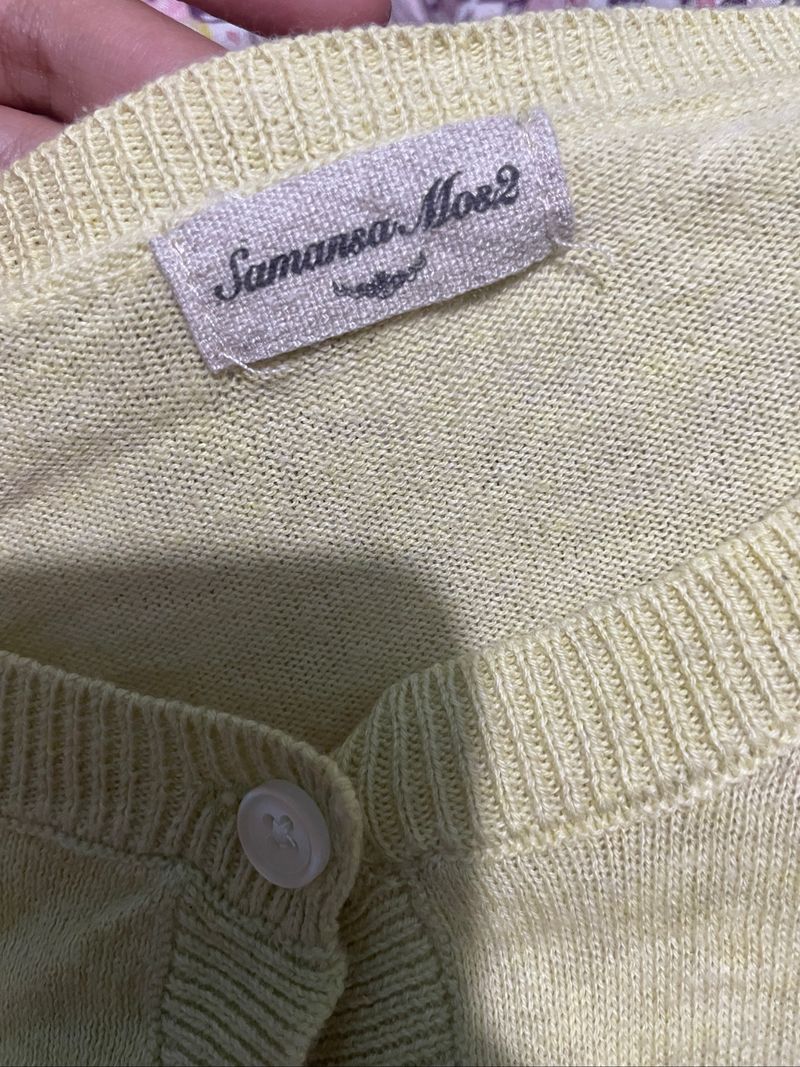 cardigan kuning, foto 3