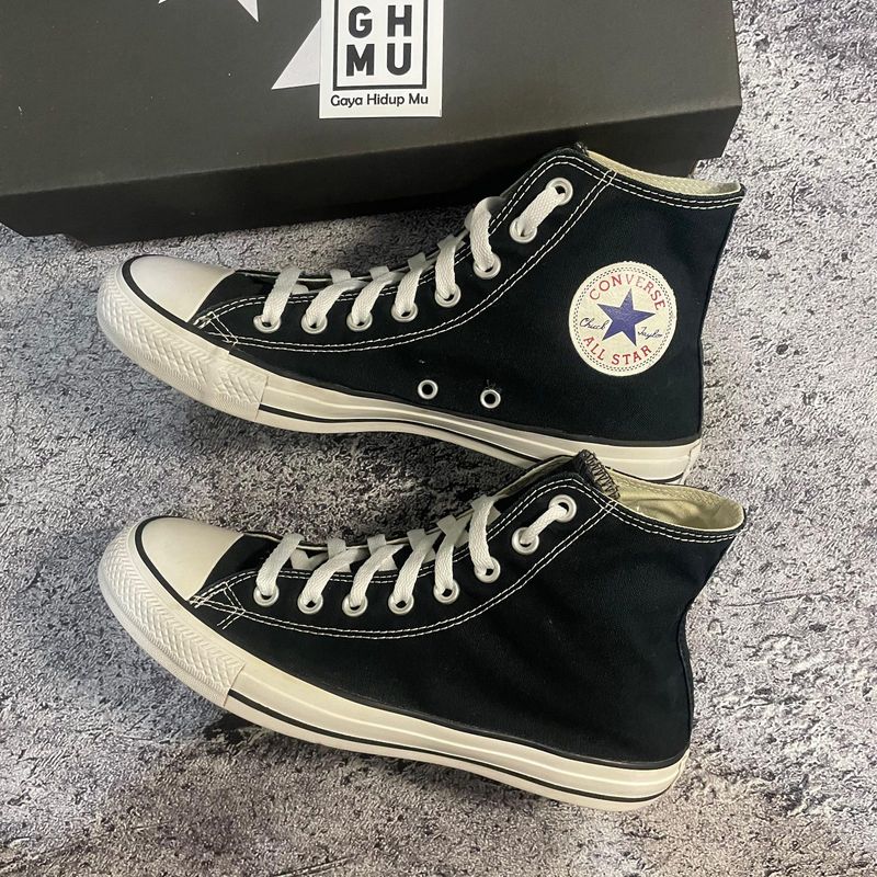 Converse Allstar Hi Black White Original, foto 2